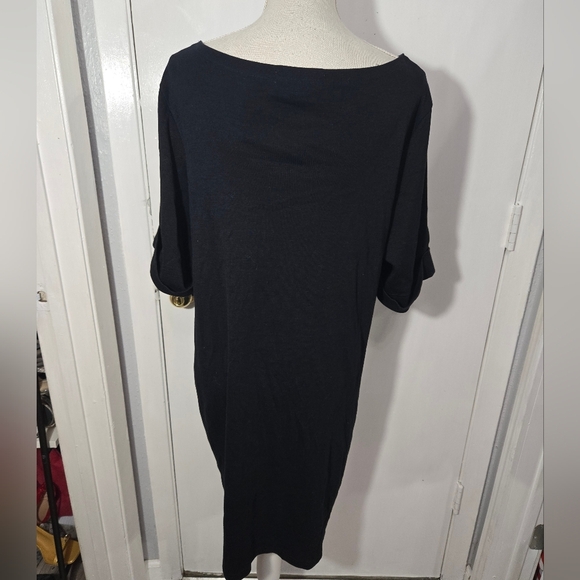 Karen Scott Sport T-Shirt Dress Women's Short Sleeve Above Knee Sz XL - Picture 7 of 9